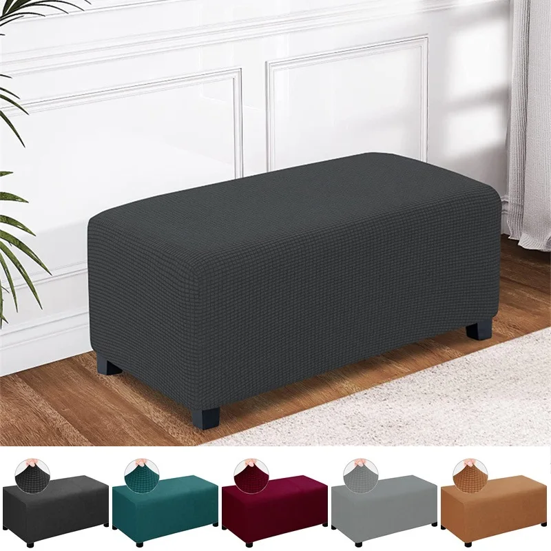 Jacquard Ottoman Slipcover Storage Stool Furniture Protector Cover Thick Rectangle Elastic Foot Rest Slipcover Home Decor 오토만 커버
Jacquard Ottoman Slipcover Storage Stool Furniture Protector Cover Thick Rectangle Elastic Foot Rest Slipcover Home Decor 오토만 커버