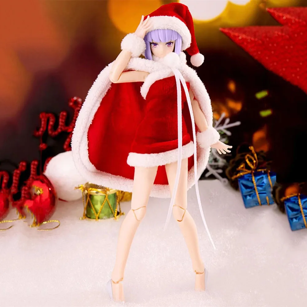 1/12 Female Soldier Sexy Christmas Set Short Tube Top Red Dress and Cloak Fit 6'' Action Figure Body Model
1/12 Female Soldier Sexy Christmas Set Short Tube Top Red Dress and Cloak Fit 6'' Action Figure Body Model