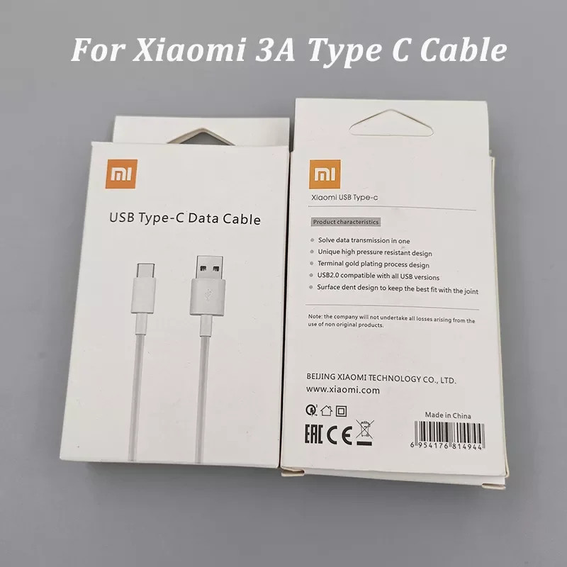 For Xiaomi Mi 11 10 10T Pro Note 10 Lite Poco F2 F3 X3 Type C Cable USB3.1 Fast Charging Data Wire For Redmi Note 11 10 K40 Pro
For Xiaomi Mi 11 10 10T Pro Note 10 Lite Poco F2 F3 X3 Type C Cable USB3.1 Fast Charging Data Wire For Redmi Note 11 10 K40 Pro