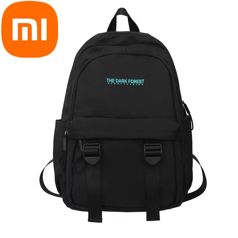 

Рюкзак Xiaomi школьный мужской/женский, модный простой Повседневный ранец большой вместимости для учеников младшей и старшей школы