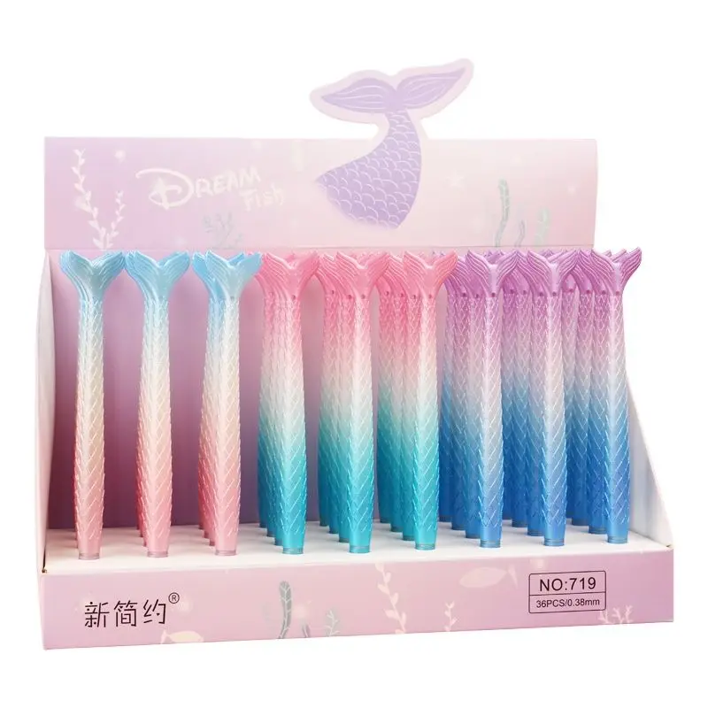 36PCS Mermaid Gel Pen Set Cute Girl Cartoon Pen for School Student Stationery Kids DIY Craft Scrapbooking Office Business Gift
36PCS Mermaid Gel Pen Set Cute Girl Cartoon Pen for School Student Stationery Kids DIY Craft Scrapbooking Office Business Gift