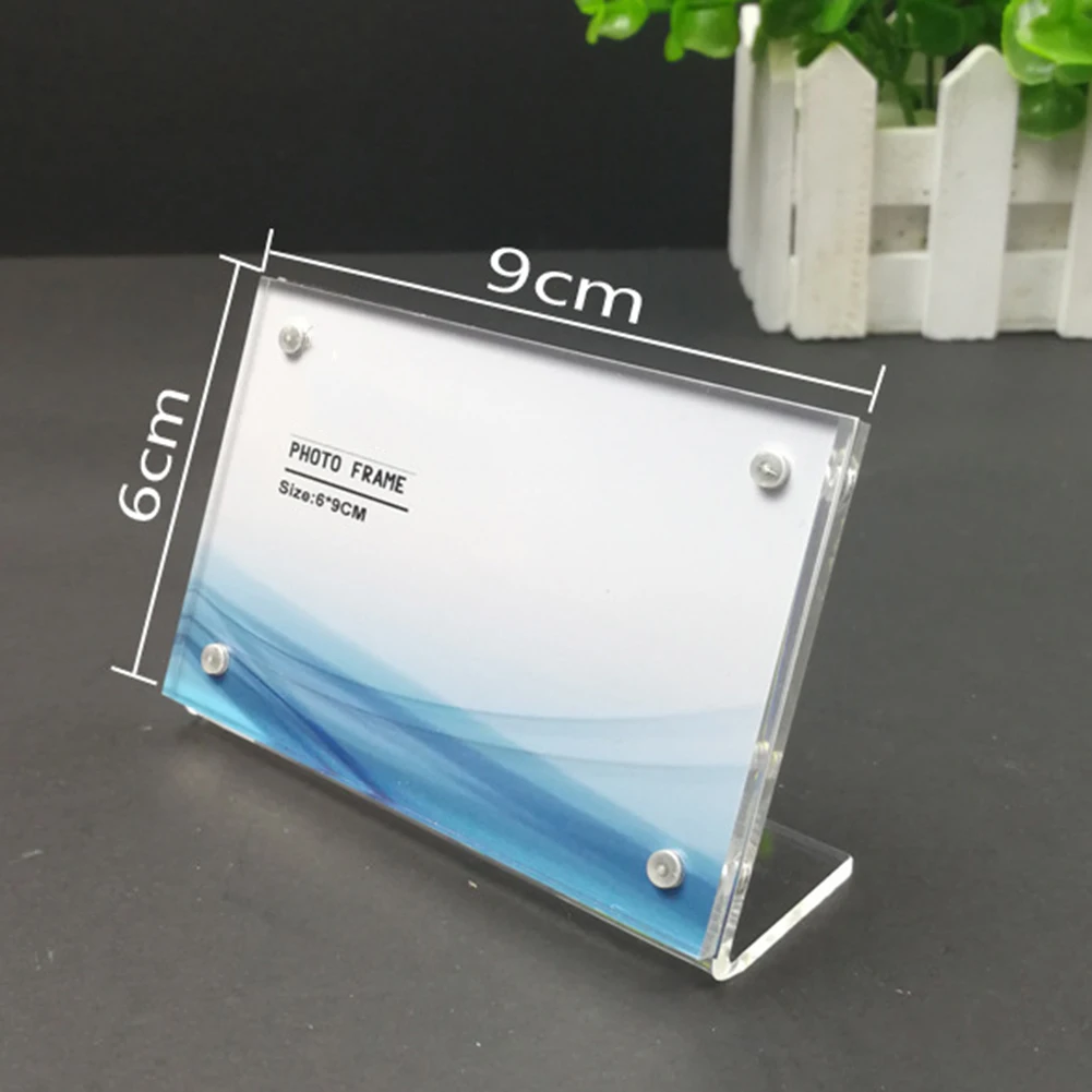 Holder Display Rack Stand Table Tag Acrylic Transparent Card Frame Home Decor L-shaped Lable Magnetic Painting
Holder Display Rack Stand Table Tag Acrylic Transparent Card Frame Home Decor L-shaped Lable Magnetic Painting
