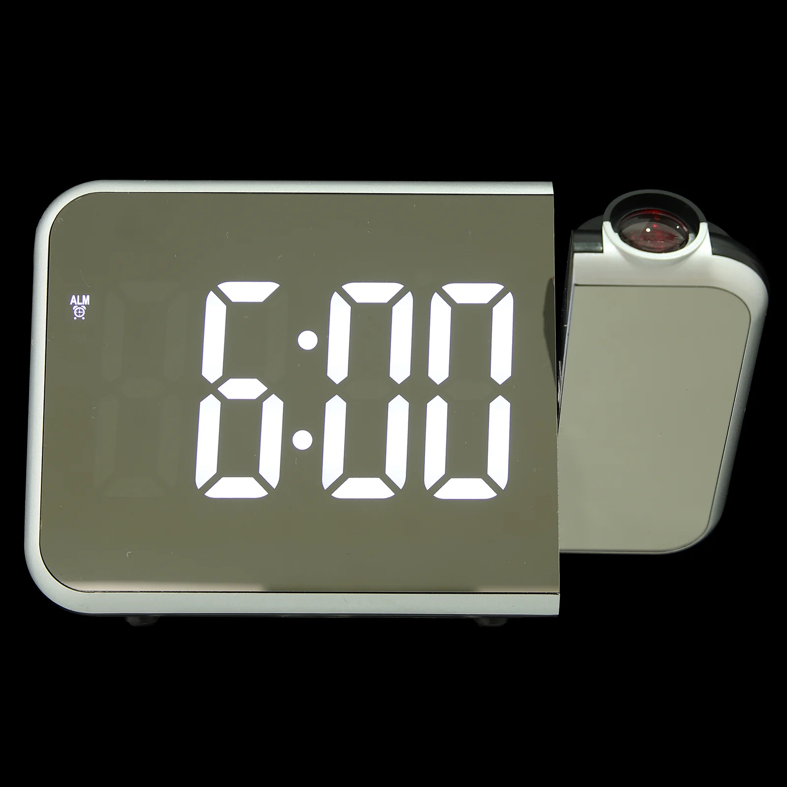 

Clock Alarm Projection Digital Bedroom Projector Ledelectronicnightstand Ceiling Desk Light Wake Bedside Wall Clocks Small Timer