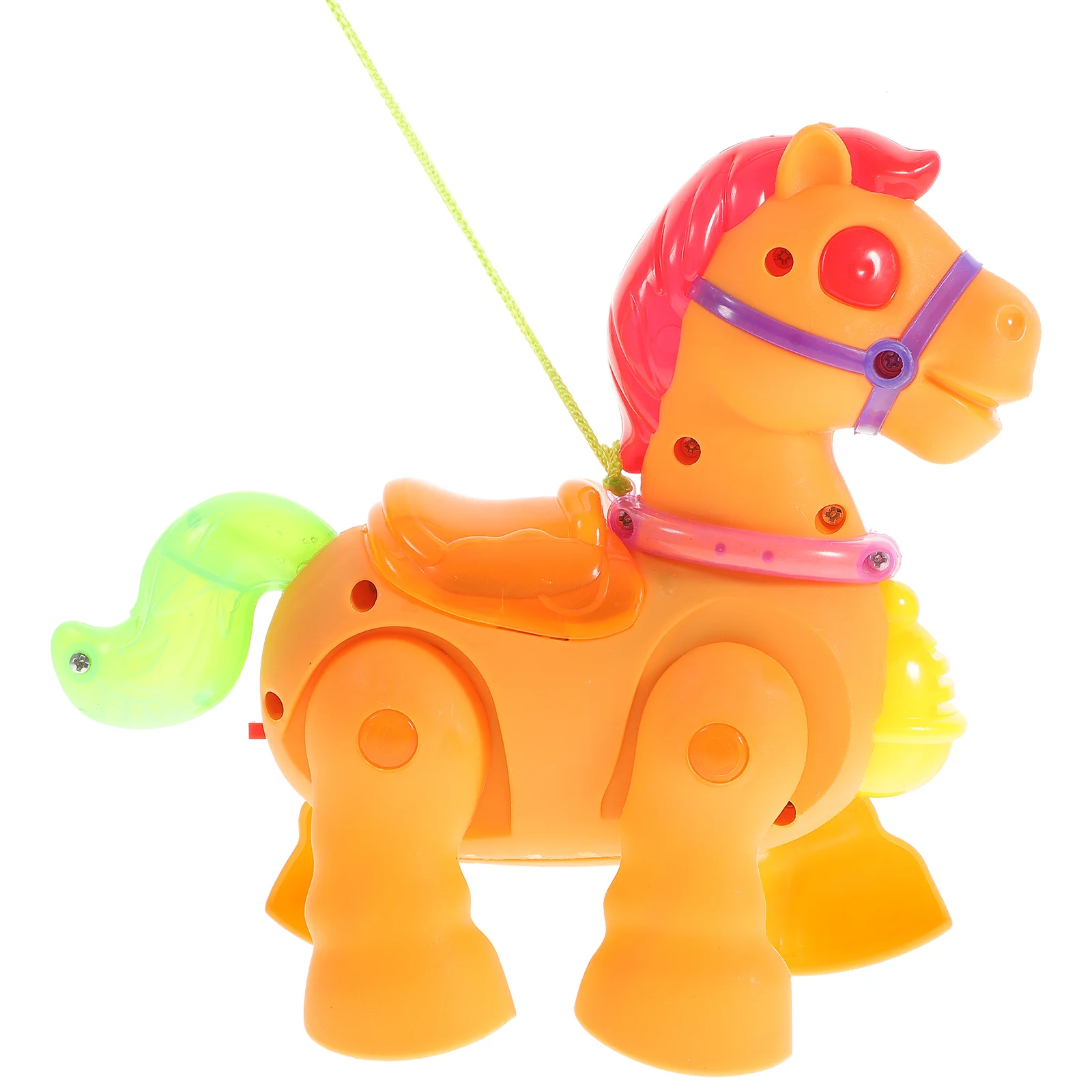 

Игрушка-лошадь электрическая пони, игрушки для прогулок, для малышей, 3 навыка, моторика, для детей, поводок с животными для мальчиков и девоч...