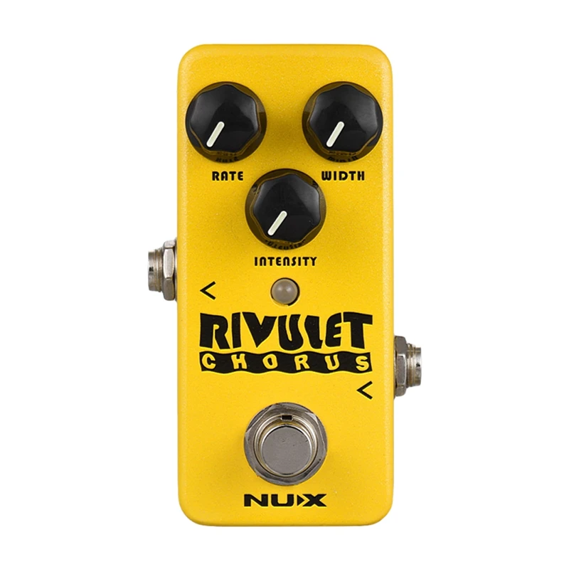 NUX RIVULET Chorus Guitar Effect Pedal Buffered/ True Bypass Supports USB Firmware Upgrade Guitar Accessories
NUX RIVULET Chorus Guitar Effect Pedal Buffered/ True Bypass Supports USB Firmware Upgrade Guitar Accessories