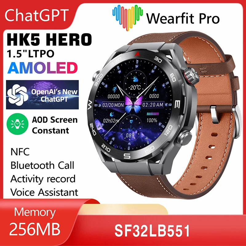 HK5 Hero Original Smart Watch Men Women Bluetooth NFC HK5 Smartwatch for IPhone HUAWEI PK OD2 HK4 Hero HK8 DT3 Pro Max X5 Z3
HK5 Hero Original Smart Watch Men Women Bluetooth NFC HK5 Smartwatch for IPhone HUAWEI PK OD2 HK4 Hero HK8 DT3 Pro Max X5 Z3