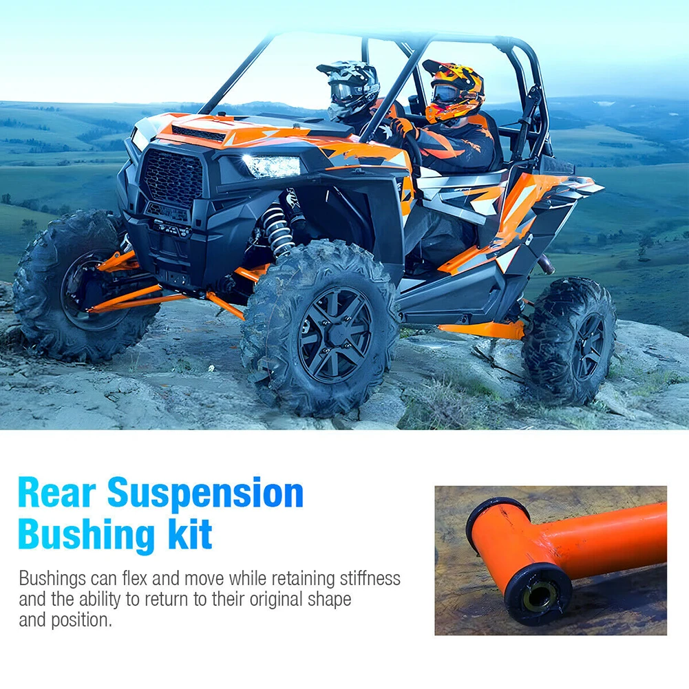 Front Control Arm A-Arm Bushings For Polaris RZR 900 XP / 4 / Jagged X 11-14 High Quality Car Accessories
Front Control Arm A-Arm Bushings For Polaris RZR 900 XP / 4 / Jagged X 11-14 High Quality Car Accessories