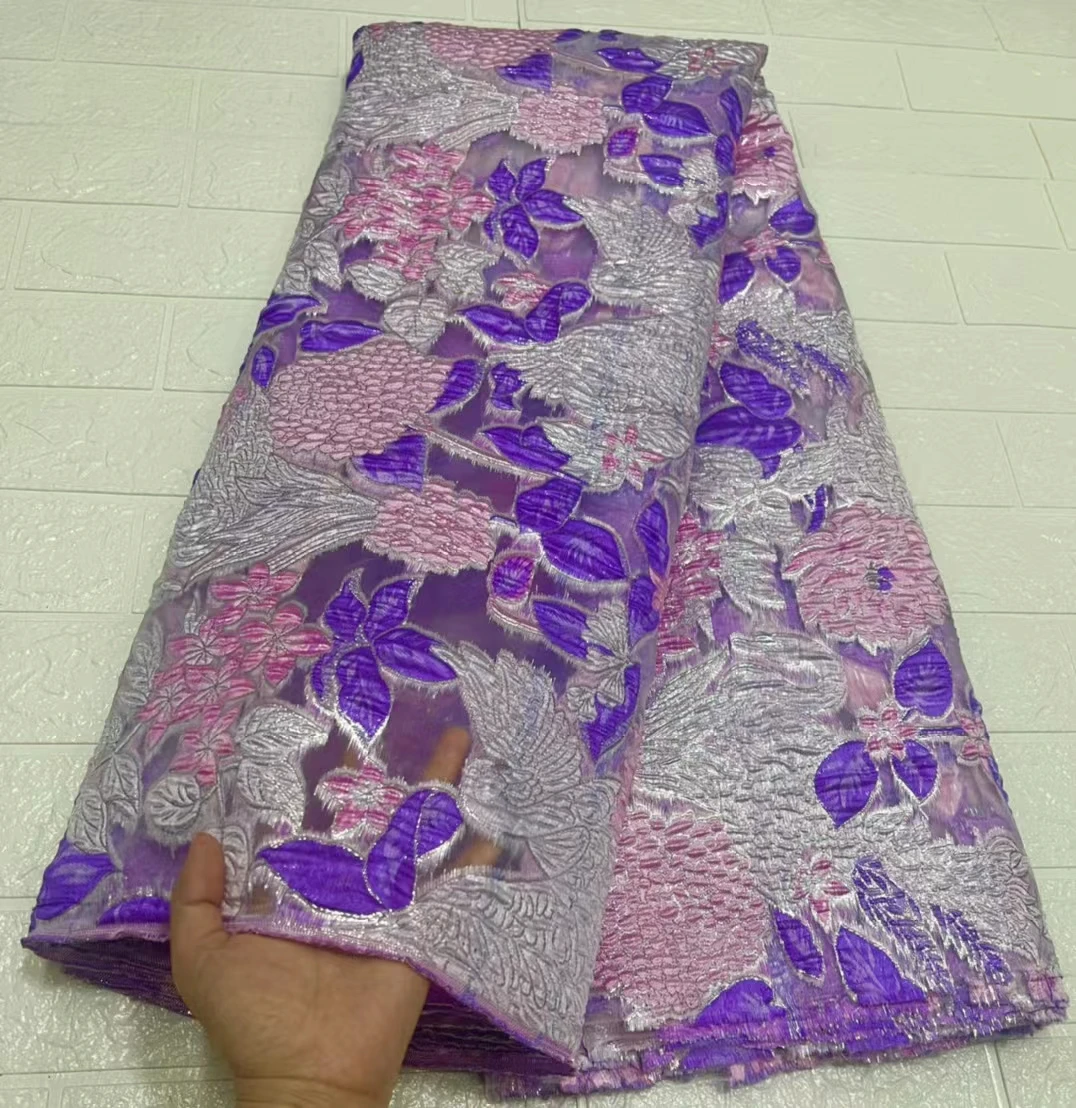 5 Yards New elegant Floral Brocade Fabric Jacquard Lace Nigerian Damask Organza Mesh Material French Tulle Net Tissus For Sewing
5 Yards New elegant Floral Brocade Fabric Jacquard Lace Nigerian Damask Organza Mesh Material French Tulle Net Tissus For Sewing