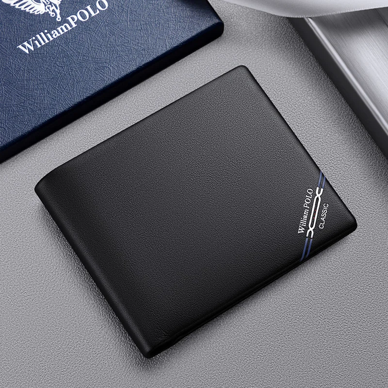Fashion cowhide wallet men's business card holder personality light soft texture Purse
Fashion cowhide wallet men's business card holder personality light soft texture Purse