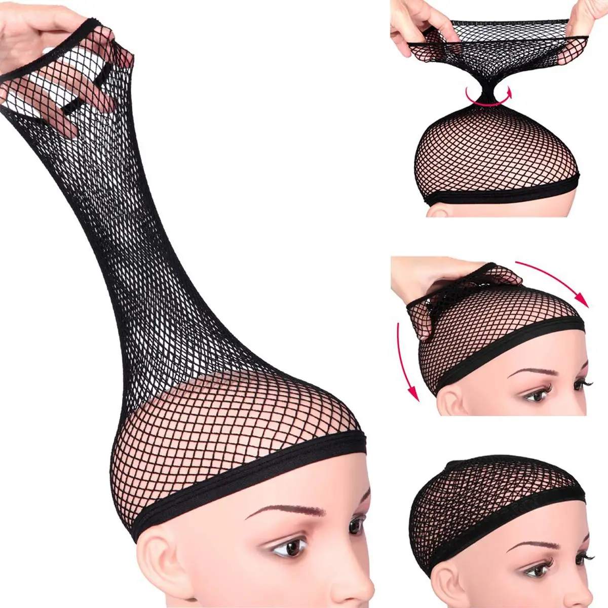 Wigs Accessories Nylon Elastic Wig Cap Hair Nets Mesh Snood Black Cap Brown Stocking Cap For Making Wigs Stretching Hairnets
Wigs Accessories Nylon Elastic Wig Cap Hair Nets Mesh Snood Black Cap Brown Stocking Cap For Making Wigs Stretching Hairnets