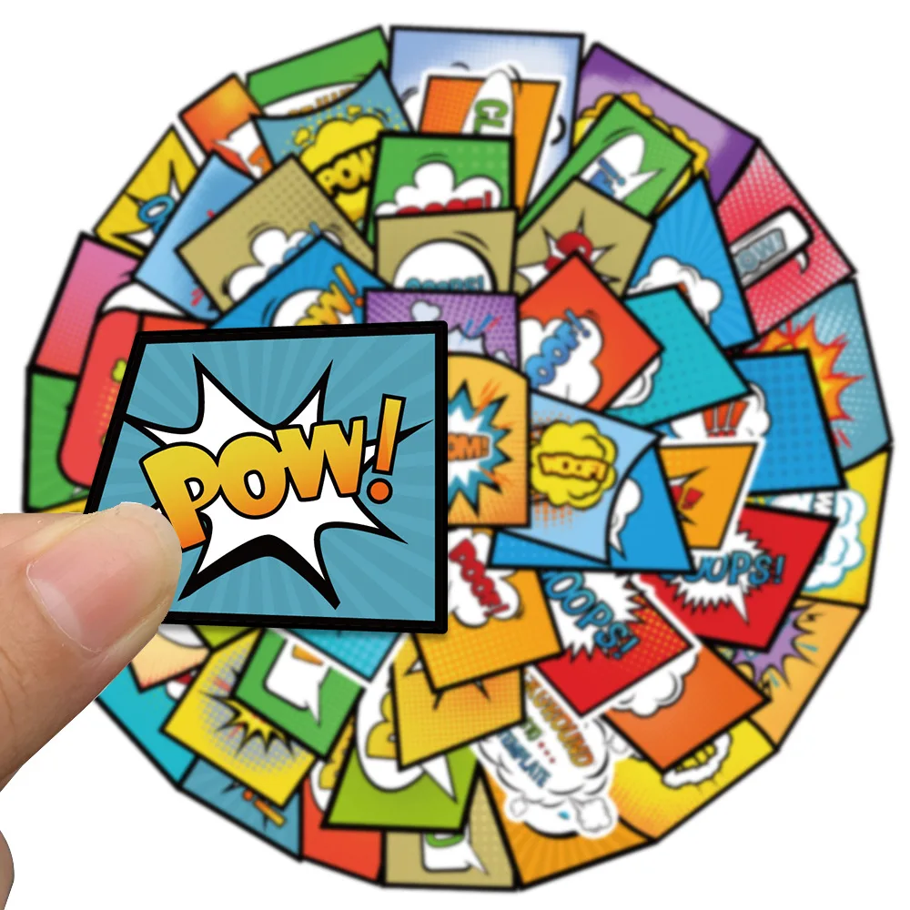 10/30/53PCS Boom Wow Pow OOP Explosion Cloud Style Anime Stickers DIY Notebook Laptop Luggage Guitar Phone Kids Sticker Decals
10/30/53PCS Boom Wow Pow OOP Explosion Cloud Style Anime Stickers DIY Notebook Laptop Luggage Guitar Phone Kids Sticker Decals