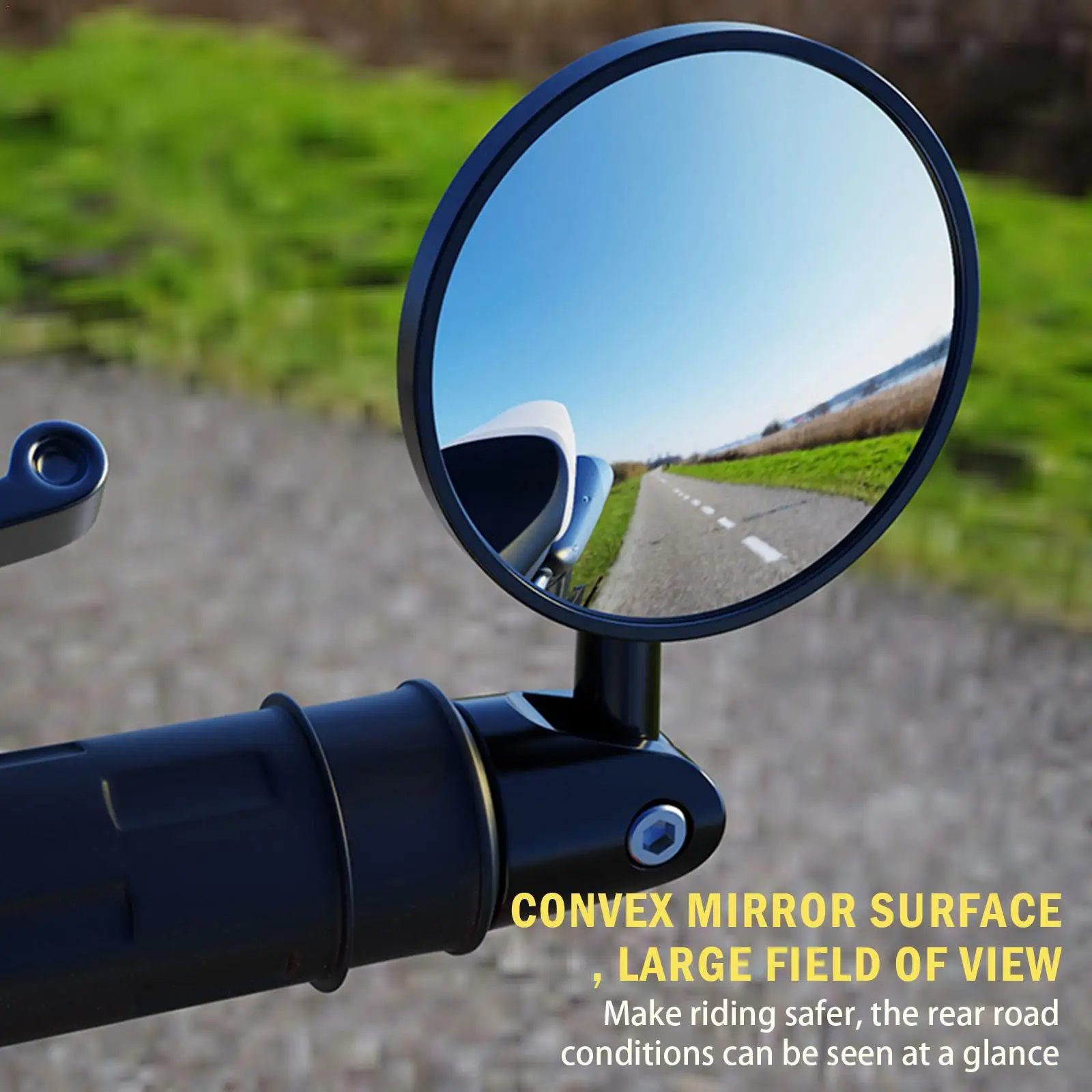 Зеркало заднего вида для мотоцикла, с круглой ручкой 7/8 дюйма
Зеркало заднего вида для мотоцикла, с круглой ручкой 7/8 дюйма