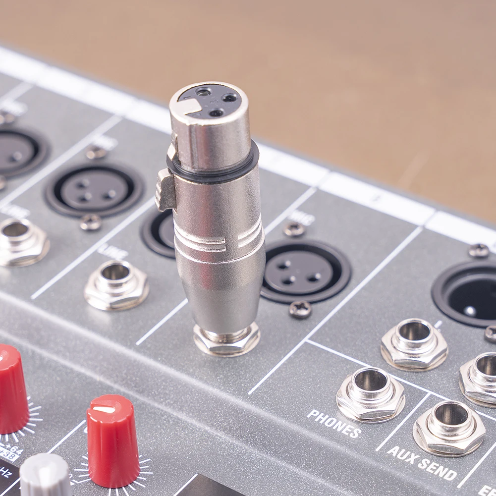 2Pcs 3Pin XLR Female To TRS 1/4\\\"6.35mm Stereo Mic Male To Female Adapters Durable Microphone Transform Adapter
2Pcs 3Pin XLR Female To TRS 1/4\\\"6.35mm Stereo Mic Male To Female Adapters Durable Microphone Transform Adapter
