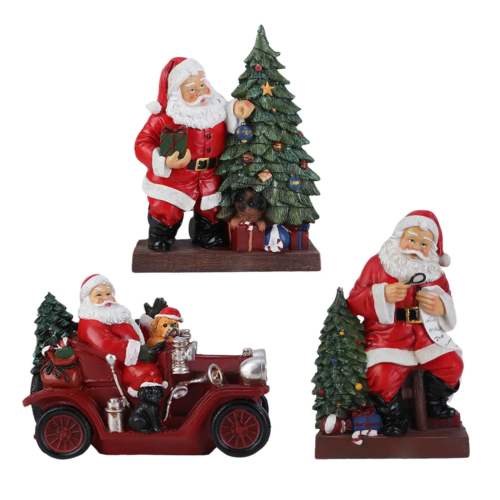 Lighted Santa Claus Statues Table Santa Claus Figurine Christmas Decoration Light for Office Dining Table Fireplace Living Room
Lighted Santa Claus Statues Table Santa Claus Figurine Christmas Decoration Light for Office Dining Table Fireplace Living Room