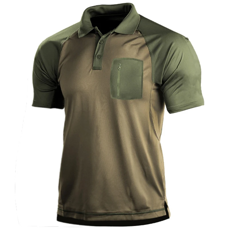 Mens Outdoor Summer Tactical Shirt Military Plus Size Short Sleeve Hunting Shirt Male Polo Sport Henry T-Shirt
Mens Outdoor Summer Tactical Shirt Military Plus Size Short Sleeve Hunting Shirt Male Polo Sport Henry T-Shirt