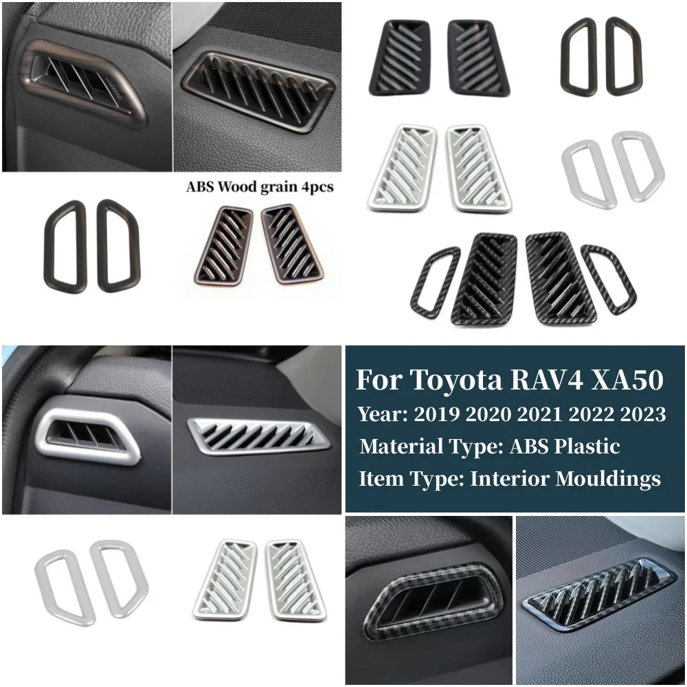 For Toyota RAV4 2019-2023 RAV 4 XA50 Hybrid Car Dashboard Air Conditioning Vent Outlet Trim Cover ABS Plastic Chrome Accessories
For Toyota RAV4 2019-2023 RAV 4 XA50 Hybrid Car Dashboard Air Conditioning Vent Outlet Trim Cover ABS Plastic Chrome Accessories