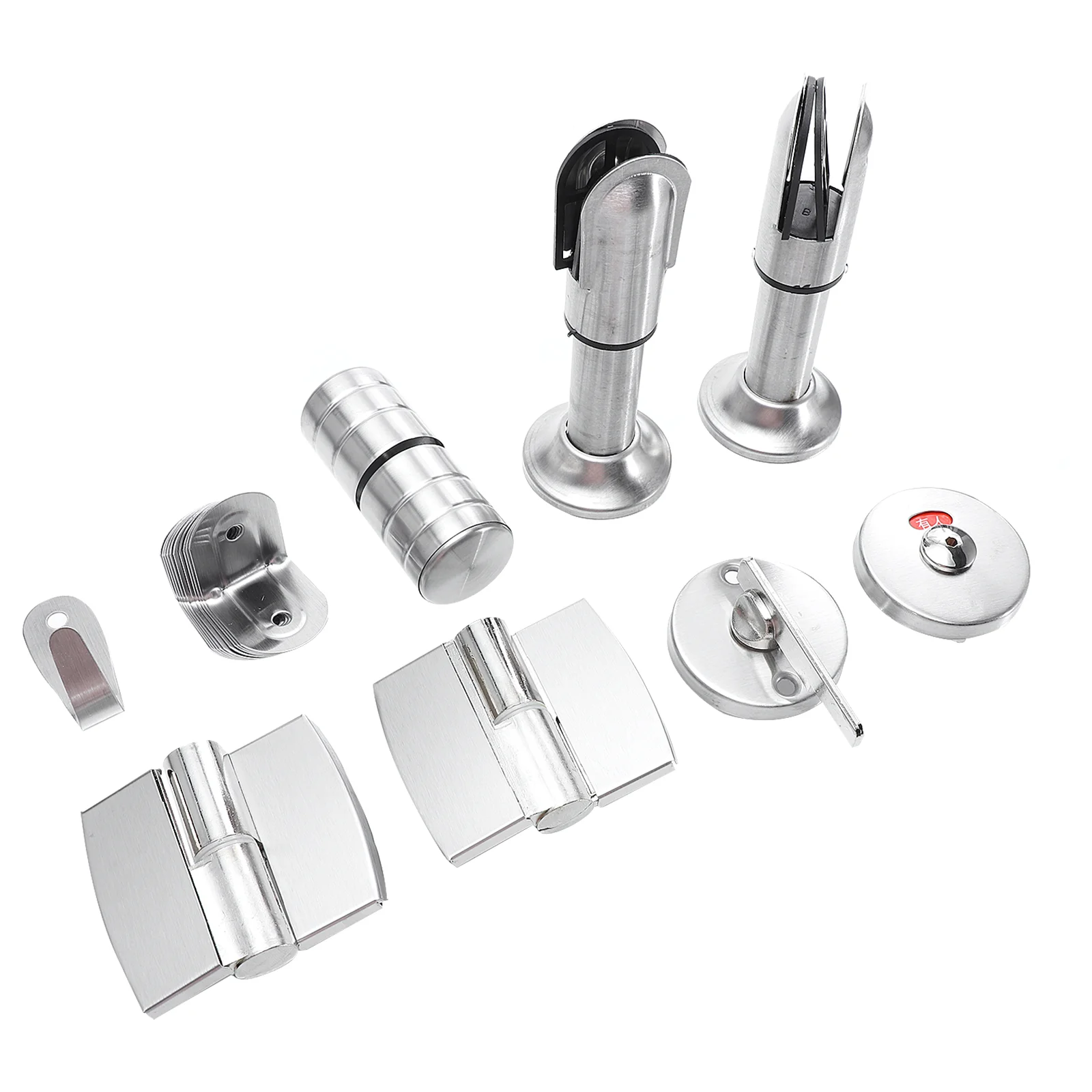 1 Set Restroom Partition Fitting Kit Stainless Steel Toilet Partition Fixing Tool Kit
1 Set Restroom Partition Fitting Kit Stainless Steel Toilet Partition Fixing Tool Kit