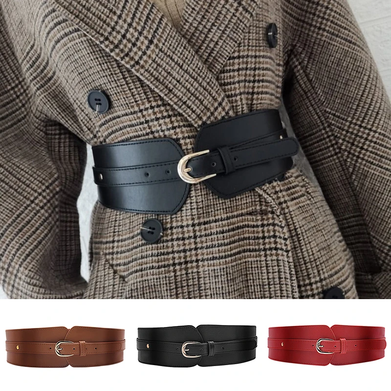Vintage Wide Elastic Waist Belt For Women PU Leather Waist Seal Suit Sweater Coat Dress Waistband Solid Casual Fashion Belt Lady
Vintage Wide Elastic Waist Belt For Women PU Leather Waist Seal Suit Sweater Coat Dress Waistband Solid Casual Fashion Belt Lady