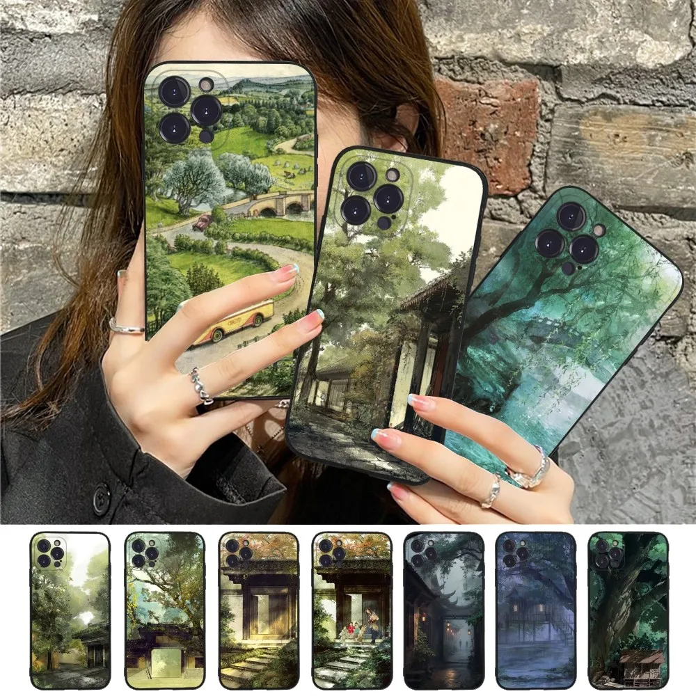 Retro Rural Scenery Phone Case For IPhone 15 6 7 8 Plus 11 12 13 14 Pro SE 2020 MAX Mini X XS XR Back Funda Cover
Retro Rural Scenery Phone Case For IPhone 15 6 7 8 Plus 11 12 13 14 Pro SE 2020 MAX Mini X XS XR Back Funda Cover