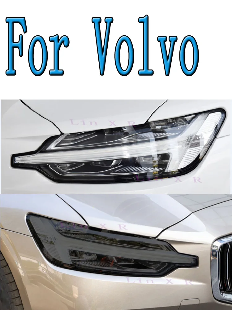 Car Headlight Protective Tint Film Smoke Black Transparent TPU Light Sticker For Volvo V60 S60 S90 V90 2017- 2022 Accessories
Car Headlight Protective Tint Film Smoke Black Transparent TPU Light Sticker For Volvo V60 S60 S90 V90 2017- 2022 Accessories