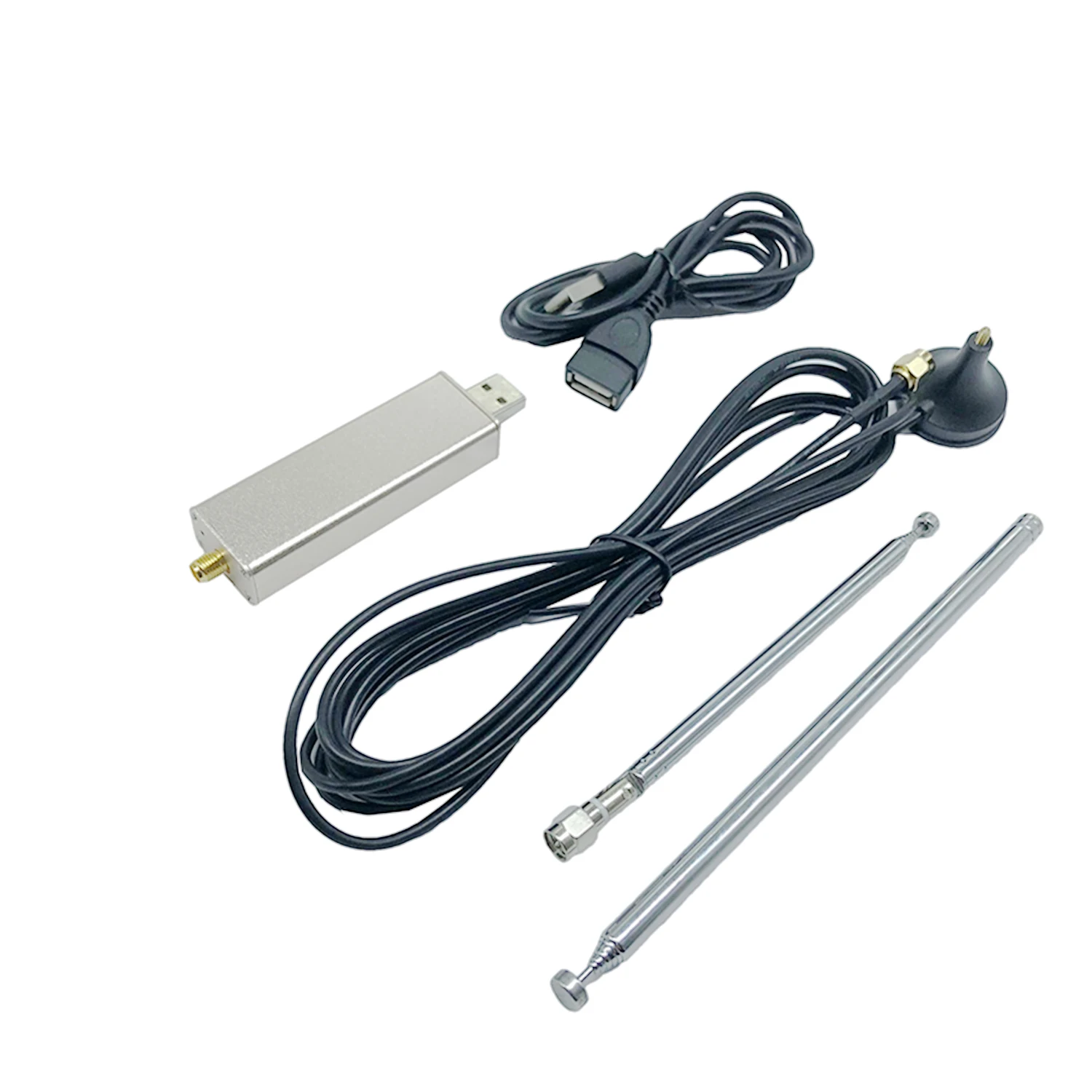 RTL- SDR Receiver RTL2832U+R820T2 Chip 1PPM TCXO ADS-B 0.1MHz-1.7GHz Full Band Software Defined Radio Receiver
RTL- SDR Receiver RTL2832U+R820T2 Chip 1PPM TCXO ADS-B 0.1MHz-1.7GHz Full Band Software Defined Radio Receiver