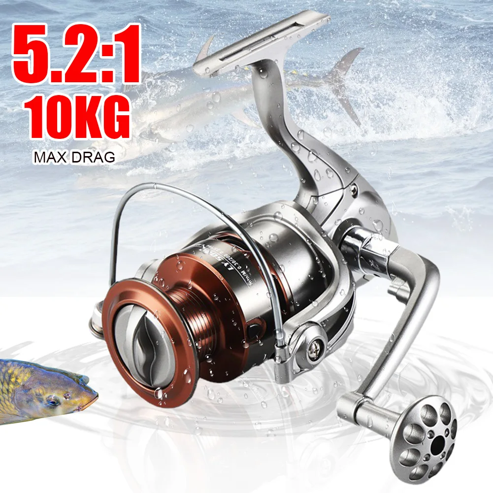 Hot Sale Metal Fishing Reel Freshwater And Saltwater Spinning Reel Big Pulling Drag Carp Fishing Casting Reel Fishing accessorie
Hot Sale Metal Fishing Reel Freshwater And Saltwater Spinning Reel Big Pulling Drag Carp Fishing Casting Reel Fishing accessorie