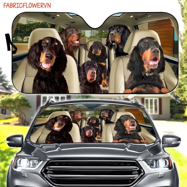 Gordon Setter Car Sunshade, Gordon Setter Car Decoration, Dog Windshield, Dog Lovers Gift, Dog Car Sunshade, Gift For Mom, Gift
Gordon Setter Car Sunshade, Gordon Setter Car Decoration, Dog Windshield, Dog Lovers Gift, Dog Car Sunshade, Gift For Mom, Gift
