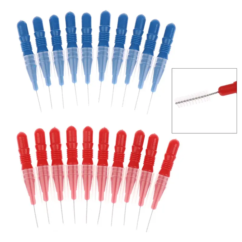 20Pcs Soft Interdental Brush Dental Flosser Gum Massager Dental Care Interdental Brushes 55mm Tooth Pick Brush Teeth 
20Pcs Soft Interdental Brush Dental Flosser Gum Massager Dental Care Interdental Brushes 55mm Tooth Pick Brush Teeth