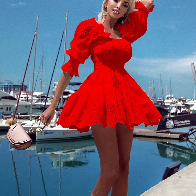 Long Sleeve Sexy Corset Party Dress for Women 2023 Y2K INS Elegant Hollow Out Embroidery Pleated Princess Court Style Mini Dress
Long Sleeve Sexy Corset Party Dress for Women 2023 Y2K INS Elegant Hollow Out Embroidery Pleated Princess Court Style Mini Dress