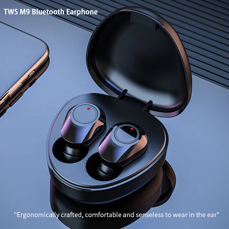 Bluetooth Earbuds 5.0 Wireless Headphone Mini Sports Earphones In-Ear Headset for All Mobile Phones
Bluetooth Earbuds 5.0 Wireless Headphone Mini Sports Earphones In-Ear Headset for All Mobile Phones