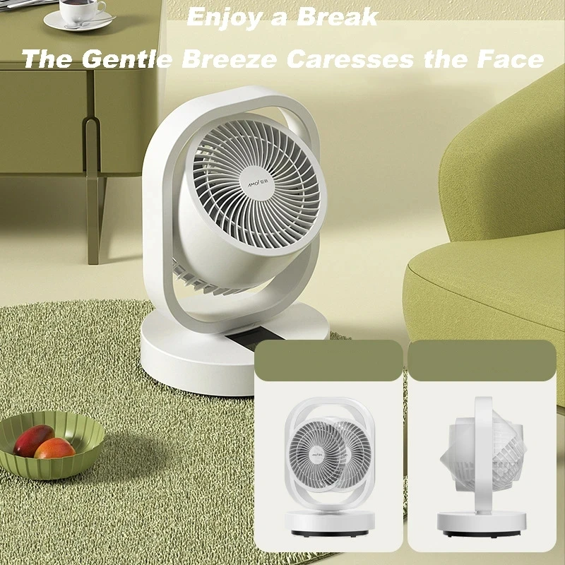 Настольный циркуляционный вентилятор для дома и офиса, бесшумный портативный воздушный охладитель, 3 скорости, 7 часов работы, с таймером, мобильный электрический охладитель
Настольный циркуляционный вентилятор для дома и офиса, бесшумный портативный воздушный охладитель, 3 скорости, 7 часов работы, с таймером, мобильный электрический охладитель