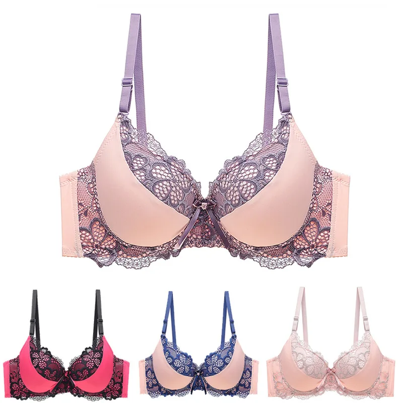 Women Plus Size Bra Sexy Female Brassiere Lingerie Soutien Gorge Femme Comfortable Bralette Push Up Lace Underwear Hot Sale
Women Plus Size Bra Sexy Female Brassiere Lingerie Soutien Gorge Femme Comfortable Bralette Push Up Lace Underwear Hot Sale