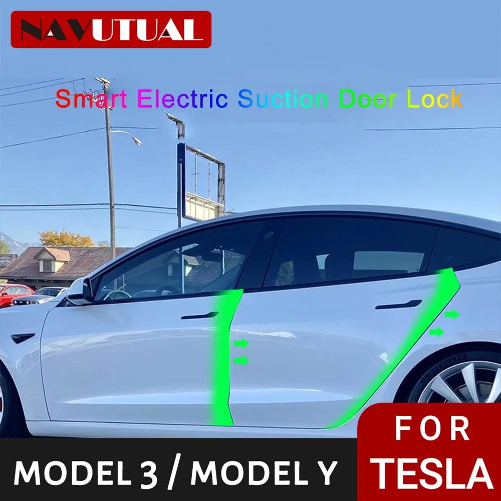 Умный электрический дверной замок Tesla Model 3 Y, бесшумная Автоматическая Мягкая всасывающая дверь, автомобильные аксессуары
Умный электрический дверной замок Tesla Model 3 Y, бесшумная Автоматическая Мягкая всасывающая дверь, автомобильные аксессуары