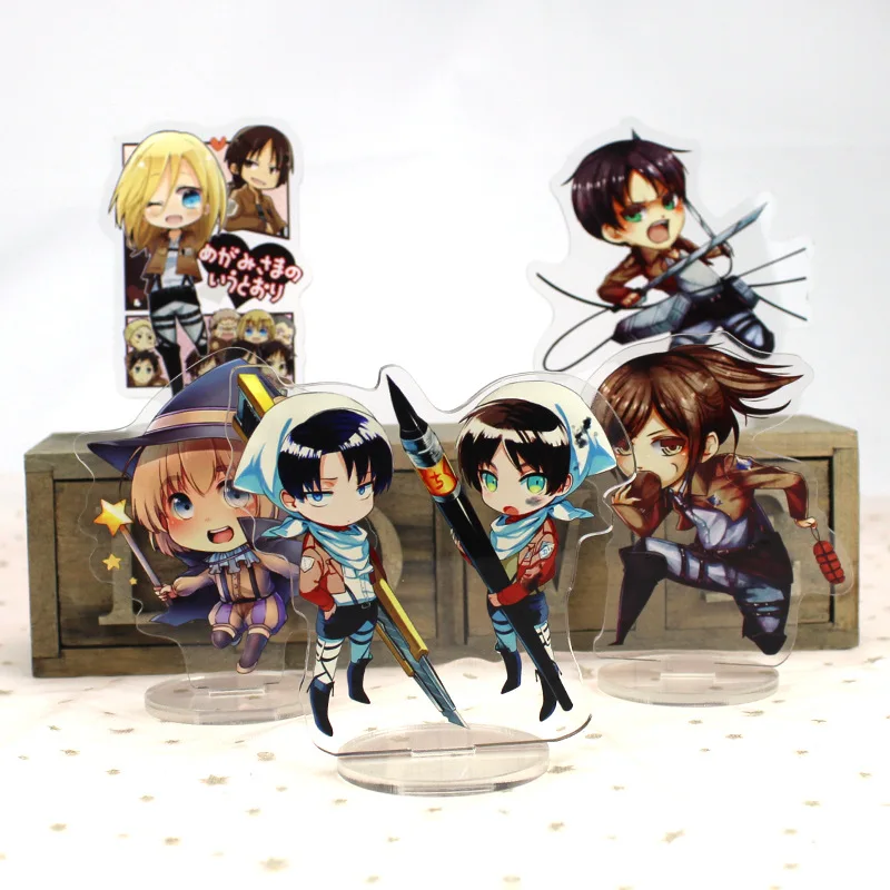 Anime Attack On Titan Eren Levi Rivaille Acrylic Figure Stand Desk Decor Fans Collection Model Toy Cosplay Toy Gift For Friend
Anime Attack On Titan Eren Levi Rivaille Acrylic Figure Stand Desk Decor Fans Collection Model Toy Cosplay Toy Gift For Friend