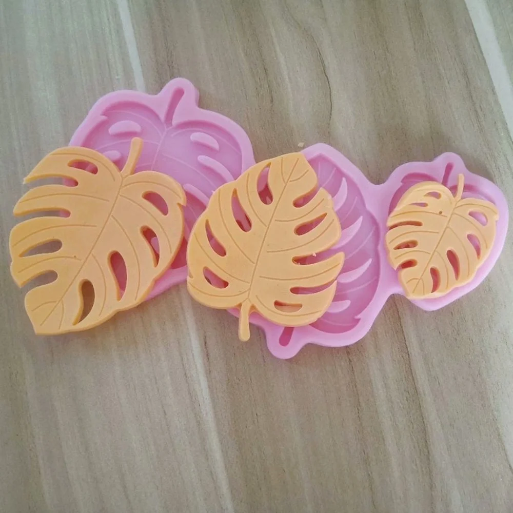 3D Leaf Fondant Silicone Mold Tropical Theme Palm Leaves Banana Gummy DIY Cookies Cake Decor Mould Gumpaste Craft Baking Tool
3D Leaf Fondant Silicone Mold Tropical Theme Palm Leaves Banana Gummy DIY Cookies Cake Decor Mould Gumpaste Craft Baking Tool