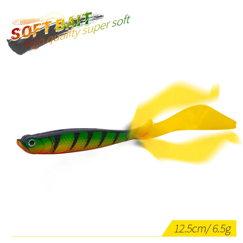 Topline Curly T-tail Soft Fishing Lure Tackle Jigging Wobbler Swimbait Worms 12.5cm Silicone Artificial Bait Fishing Accessories
Topline Curly T-tail Soft Fishing Lure Tackle Jigging Wobbler Swimbait Worms 12.5cm Silicone Artificial Bait Fishing Accessories