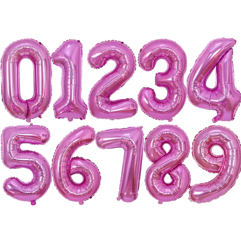 32 inch Pastel Baby Pink Foil Number Balloon 1 2 3 4 5 6 7 8 9 Birthday Party Baby Shower Wedding Decoration Festival Ballon
32 inch Pastel Baby Pink Foil Number Balloon 1 2 3 4 5 6 7 8 9 Birthday Party Baby Shower Wedding Decoration Festival Ballon
