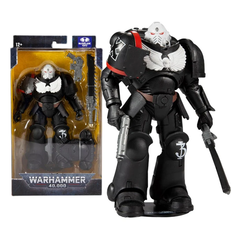 Genuine Warhammer 40K Action Figure Raven Guard Veteran Sergeant 7 Inch Collection Model Anime Action Figure Toys for Children
Genuine Warhammer 40K Action Figure Raven Guard Veteran Sergeant 7 Inch Collection Model Anime Action Figure Toys for Children