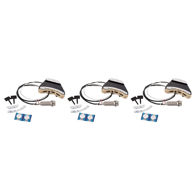 3X Акустическая гитара звуковое отверстие Preamp Piezo 3 Band Pickup Eq с микрофоном
3X Акустическая гитара звуковое отверстие Preamp Piezo 3 Band Pickup Eq с микрофоном