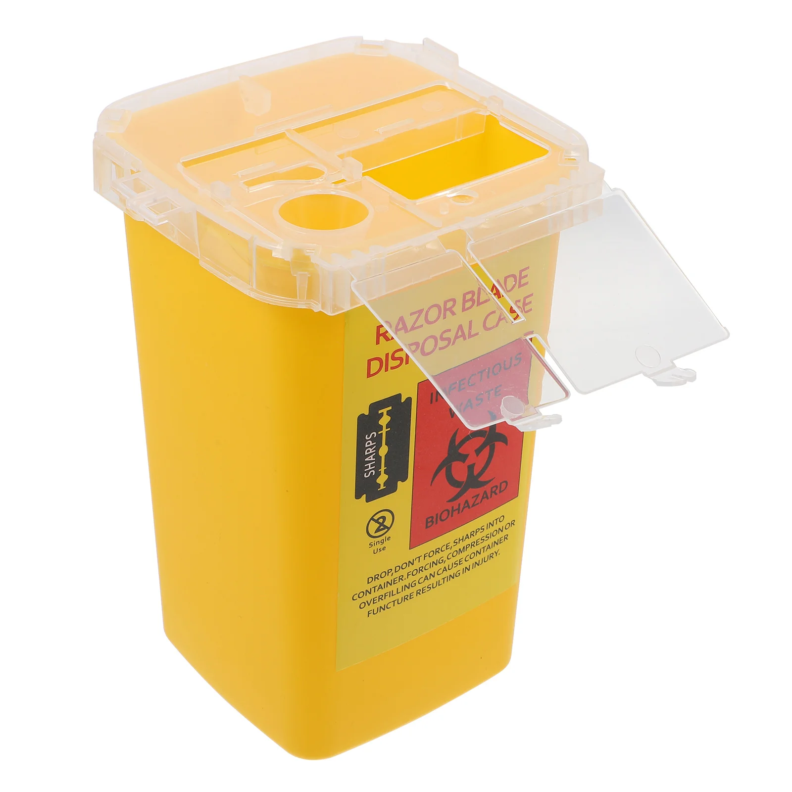 Disposal Containersharpsbox Casewaste Disposable Bank Needle Dispenser Storage Safety Barber Bin Trash Recycling Syringeholder
Disposal Containersharpsbox Casewaste Disposable Bank Needle Dispenser Storage Safety Barber Bin Trash Recycling Syringeholder