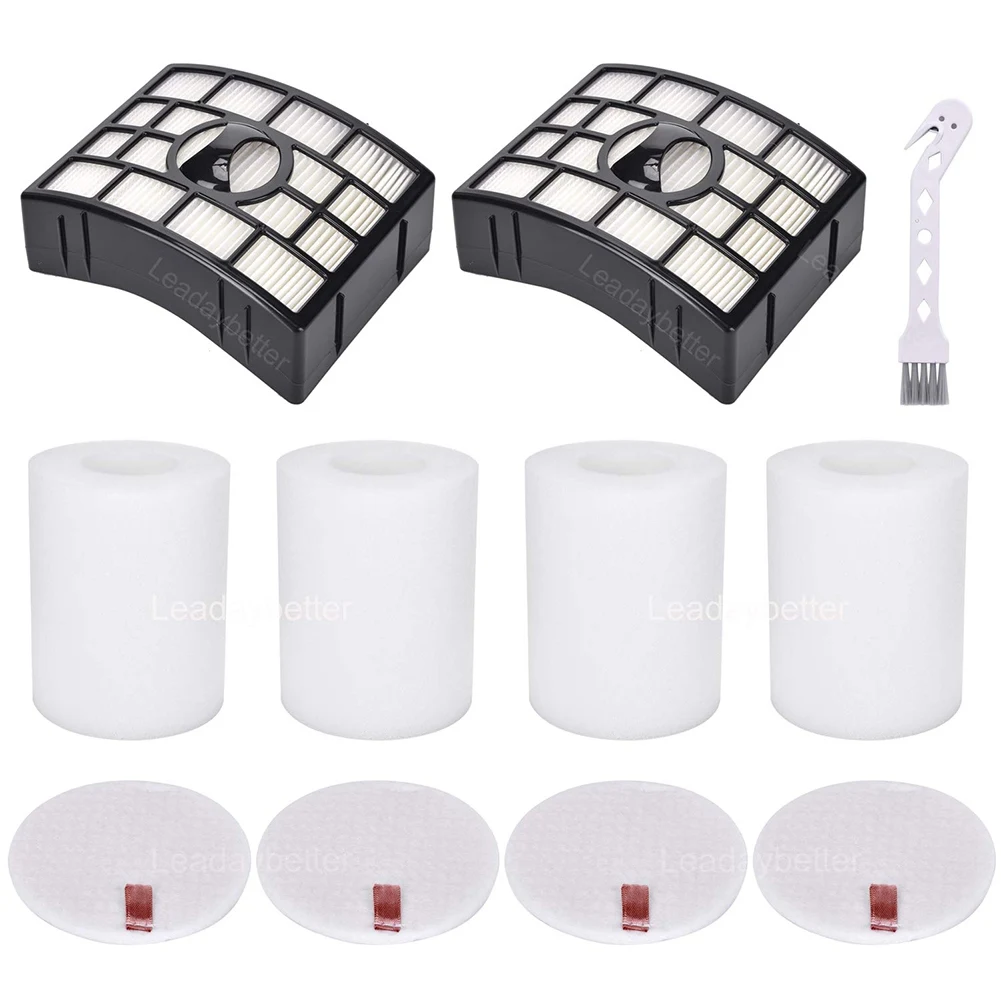 2 HEPA + 4 фильтра из пеноматериала и войлока для пылесоса Shark, сравните RV1001AE RV101, запасные части 
2 HEPA + 4 фильтра из пеноматериала и войлока для пылесоса Shark, сравните RV1001AE RV101, запасные части