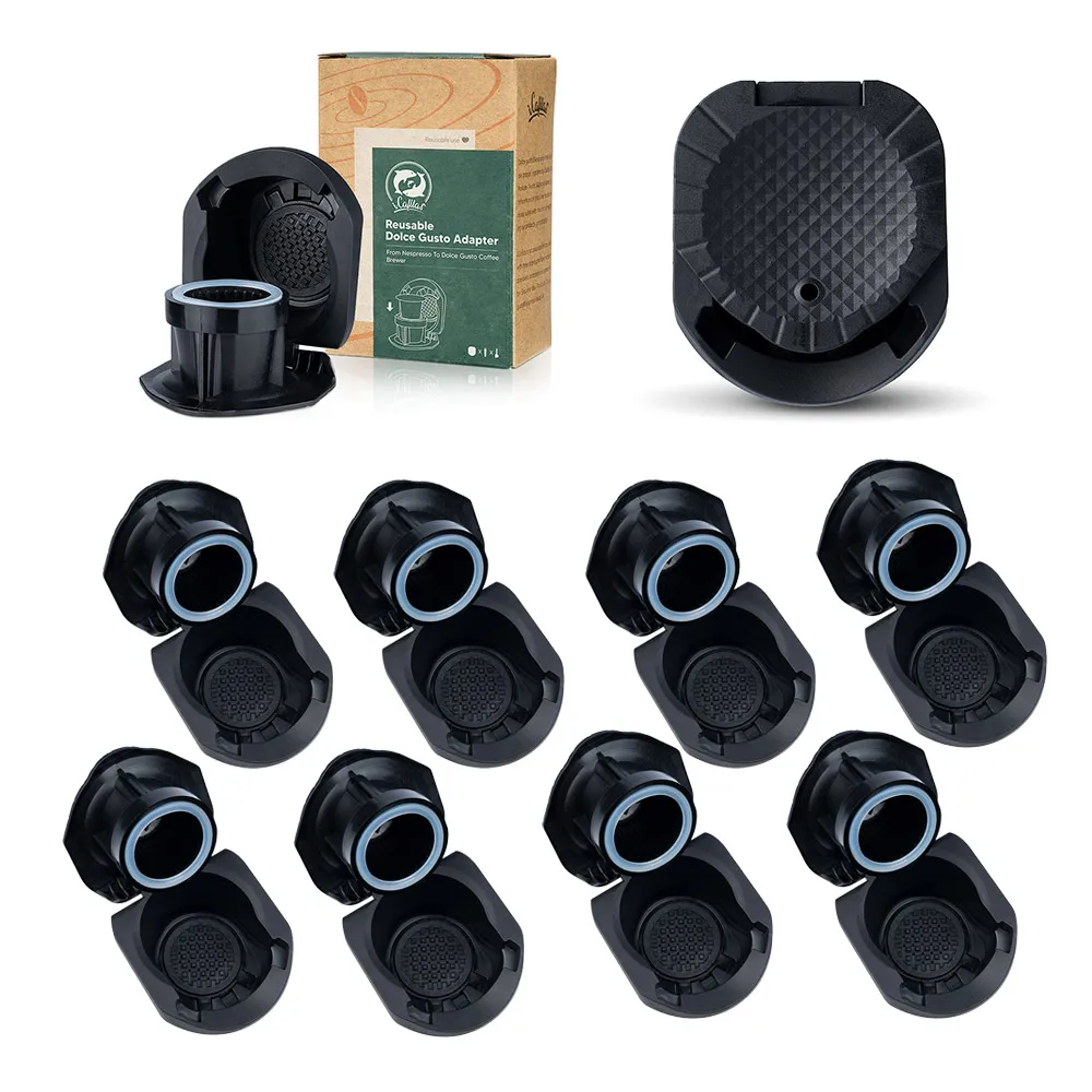 Wholesale 10 for Nespresso Original Pods Reusable Coffee Adapter for Dolce Gusto PICCOLO XS/Genio S Refill Capsule Replacement
Wholesale 10 for Nespresso Original Pods Reusable Coffee Adapter for Dolce Gusto PICCOLO XS/Genio S Refill Capsule Replacement