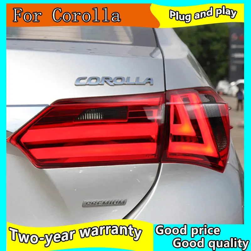 Задний светодиодный фонарь для Toyota Corolla Altis 2014-2017, задний фонарь DRL, Задний сигнал поворота, автомобильные аксессуары, задний фонарь s
Задний светодиодный фонарь для Toyota Corolla Altis 2014-2017, задний фонарь DRL, Задний сигнал поворота, автомобильные аксессуары, задний фонарь s