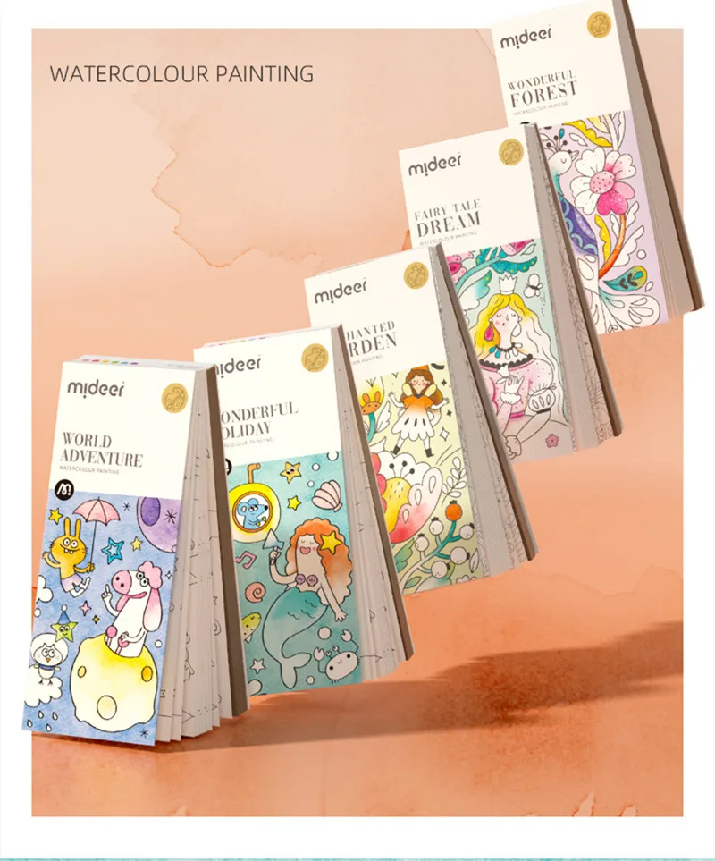 New Creative Painting Book Set Watercolour Colouring Book Children'S Self-Painting Doodle Colouring Book School Drawing Supplies
New Creative Painting Book Set Watercolour Colouring Book Children'S Self-Painting Doodle Colouring Book School Drawing Supplies
