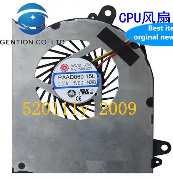 1 шт. 100% оригинальный новый кулер для процессора ноутбука PAAD06015SL N293 0.55A 5VDC - купить