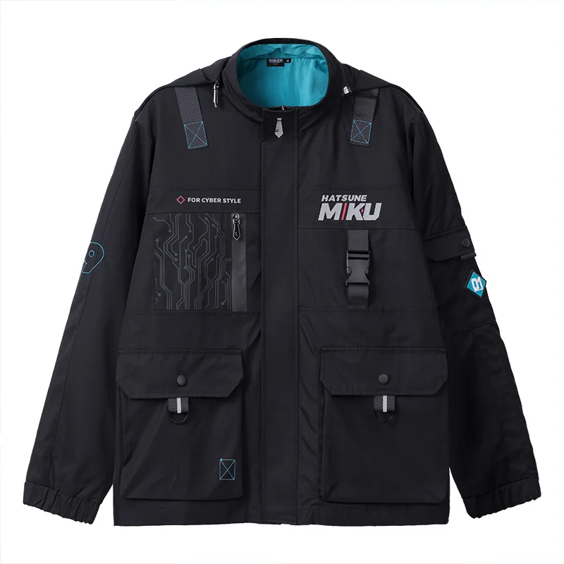НОВЫЙ свободный Универсальный кардиган Kawaii Hatsune Miku с аниме, милый мультяшный увлажняющий дышащий Удобный жакет с принтом
НОВЫЙ свободный Универсальный кардиган Kawaii Hatsune Miku с аниме, милый мультяшный увлажняющий дышащий Удобный жакет с принтом