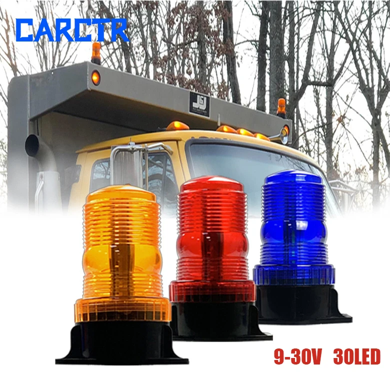 1Pcs 30LED Strobe Light Emergency Warning Flash Light for Forklift Truck Trailer Car Roof Strobe Warning Light 12-24V Roof Light
1Pcs 30LED Strobe Light Emergency Warning Flash Light for Forklift Truck Trailer Car Roof Strobe Warning Light 12-24V Roof Light