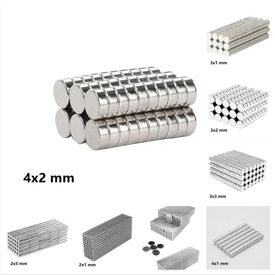 50 Pcs Small Round Disc Magnet Super Strong Round Rare Earth Ndfeb Neodymium Magnet Disc 2x1MM 2MM 3MM 4MM
50 Pcs Small Round Disc Magnet Super Strong Round Rare Earth Ndfeb Neodymium Magnet Disc 2x1MM 2MM 3MM 4MM