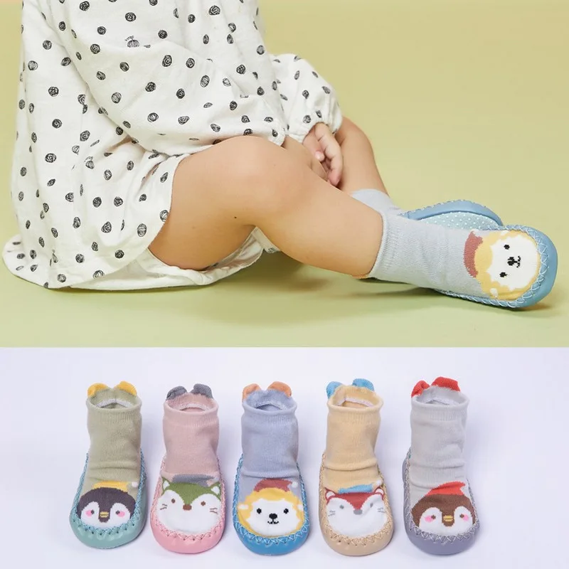New Cartoon Baby Toddler Shoes and Socks Anti-skid Children's Baby Floor Socks Short Tube Three-dimensional Leather Bottom Socks
New Cartoon Baby Toddler Shoes and Socks Anti-skid Children's Baby Floor Socks Short Tube Three-dimensional Leather Bottom Socks