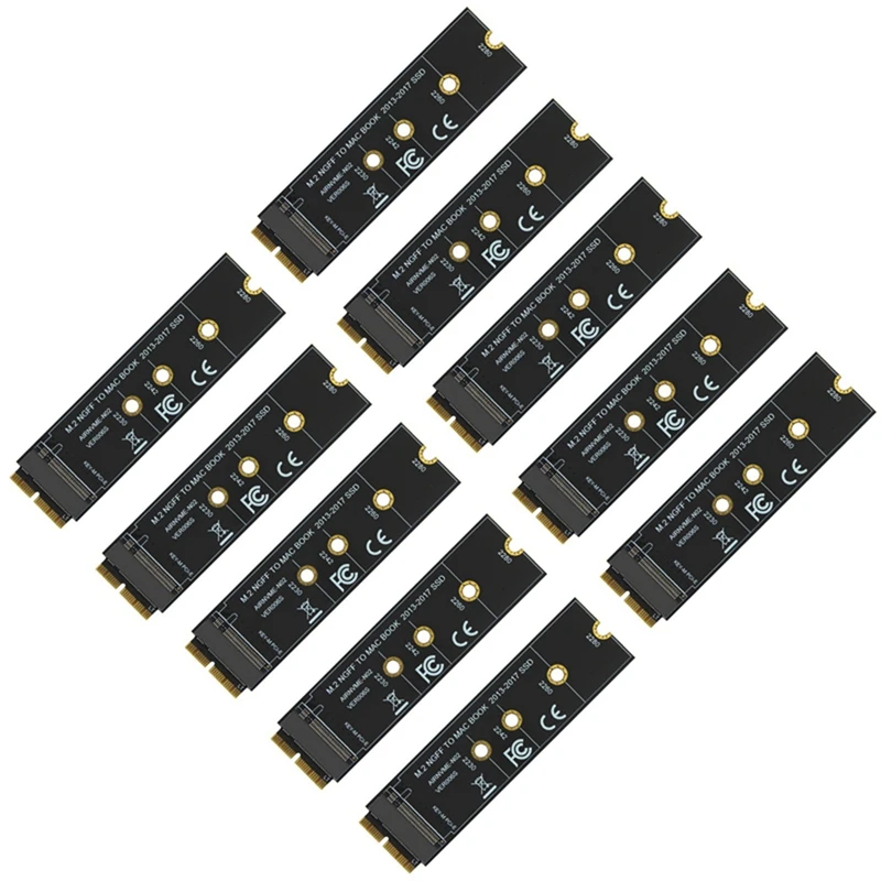 10X M.2 NVME SSD конвертировать адаптер карты для Air Pro Retina 2013-2017 NVME/AHCI SSD комплект для A1465 A1466 A1398 A1502
10X M.2 NVME SSD конвертировать адаптер карты для Air Pro Retina 2013-2017 NVME/AHCI SSD комплект для A1465 A1466 A1398 A1502